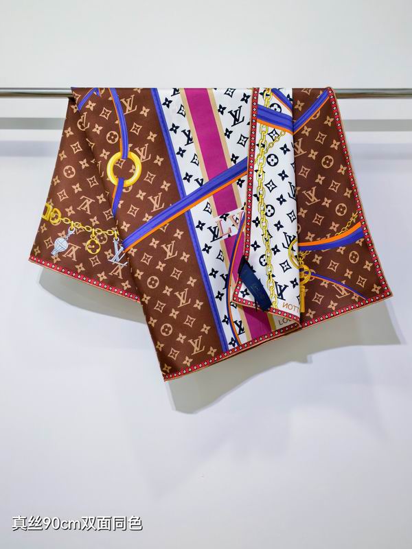 LV Silk Scarf 90X90cm E041838
